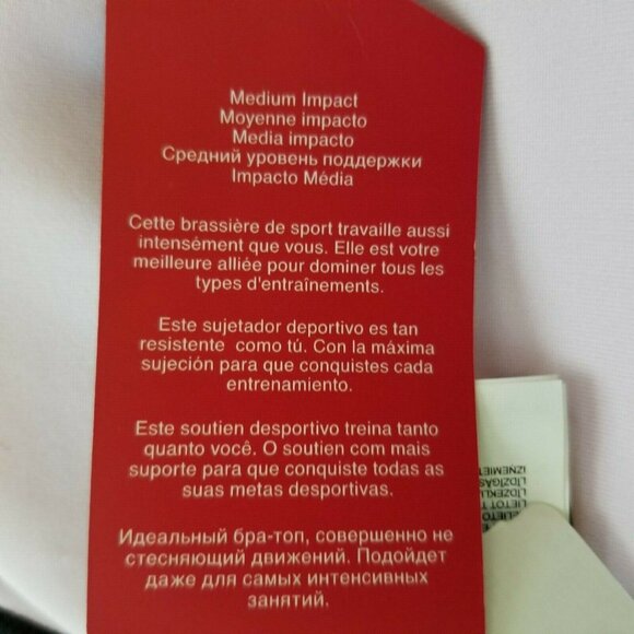 Reebok Womens Hero Racer Back Sports Bra Sz 3X 22W Medium Impact Pink NWT - Picture 5 of 7